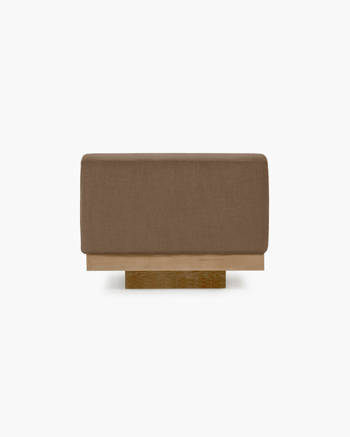 Bench One Seater incl. Cushion Outdoor Camel Rudolph – Serax – view 3