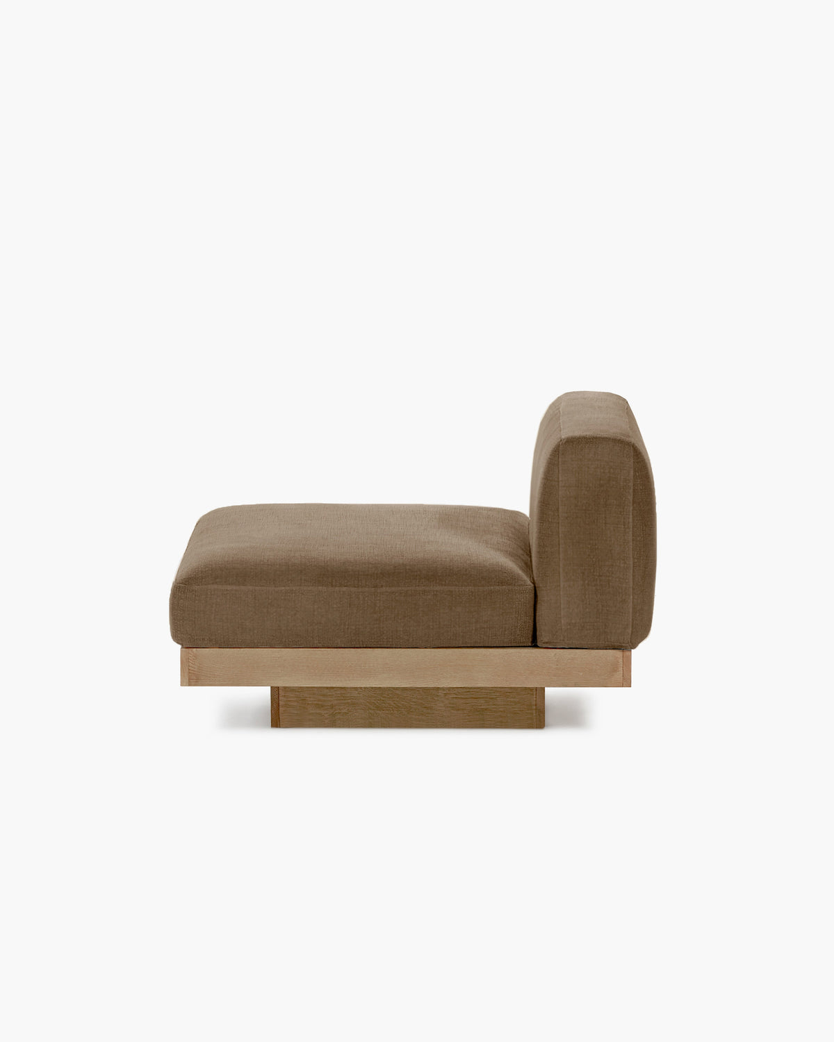 Bench One Seater incl. Cushion Outdoor Camel Rudolph – Serax – view 4