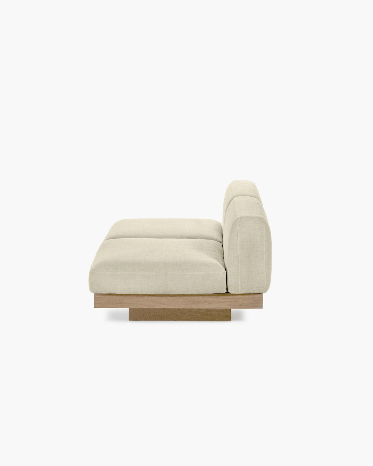 Bench Two Seater incl. Cushion Outdoor Chalk Rudolph – Serax – view 4