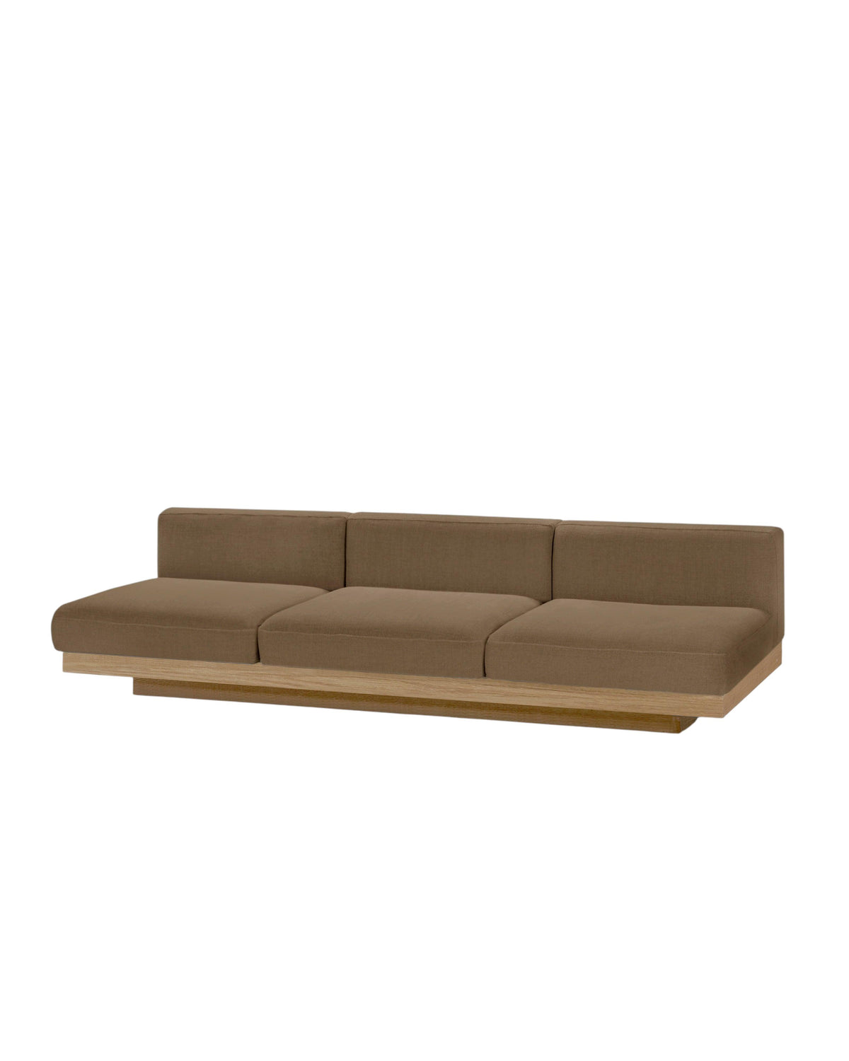 Bench Three Seater incl. Cushion Outdoor Camel Rudolph – Serax
