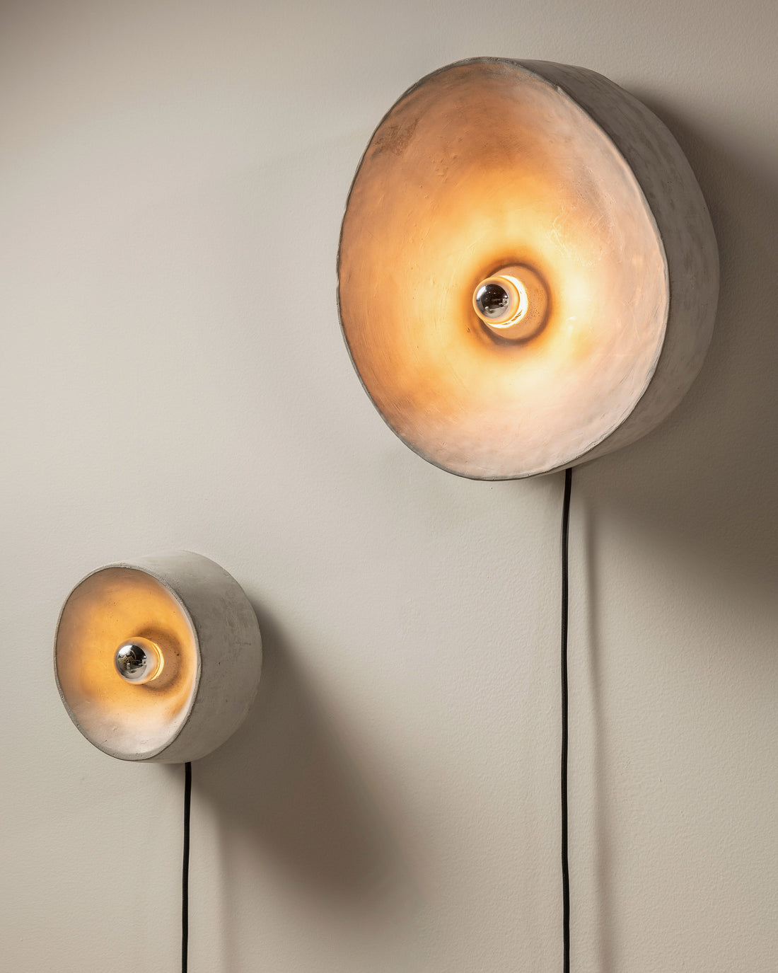 Wandleuchte M Beton Chadophe