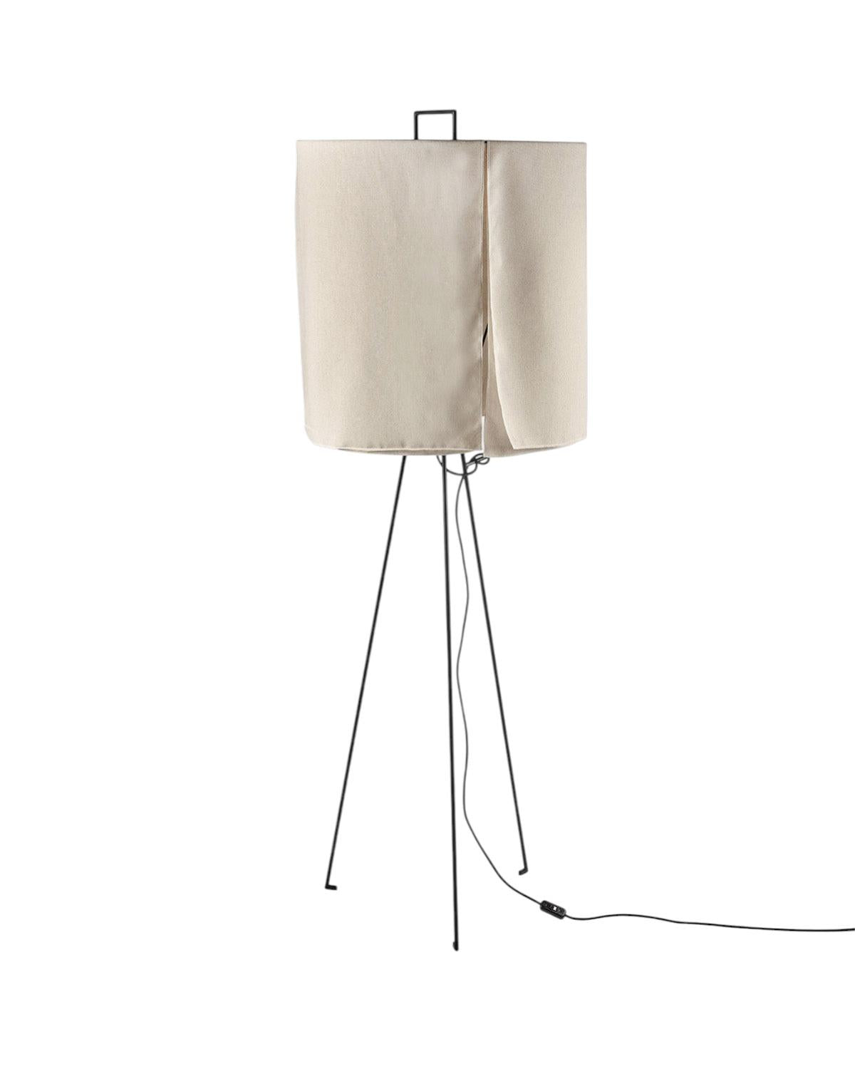 Stehleuchte L Schwarz – Beige Nomad – Serax