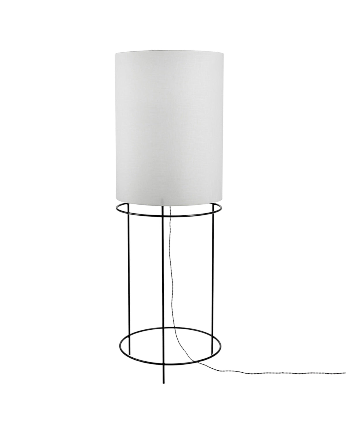 Stehleuchte Cylinder 03 Schwarz – Weiß – Serax