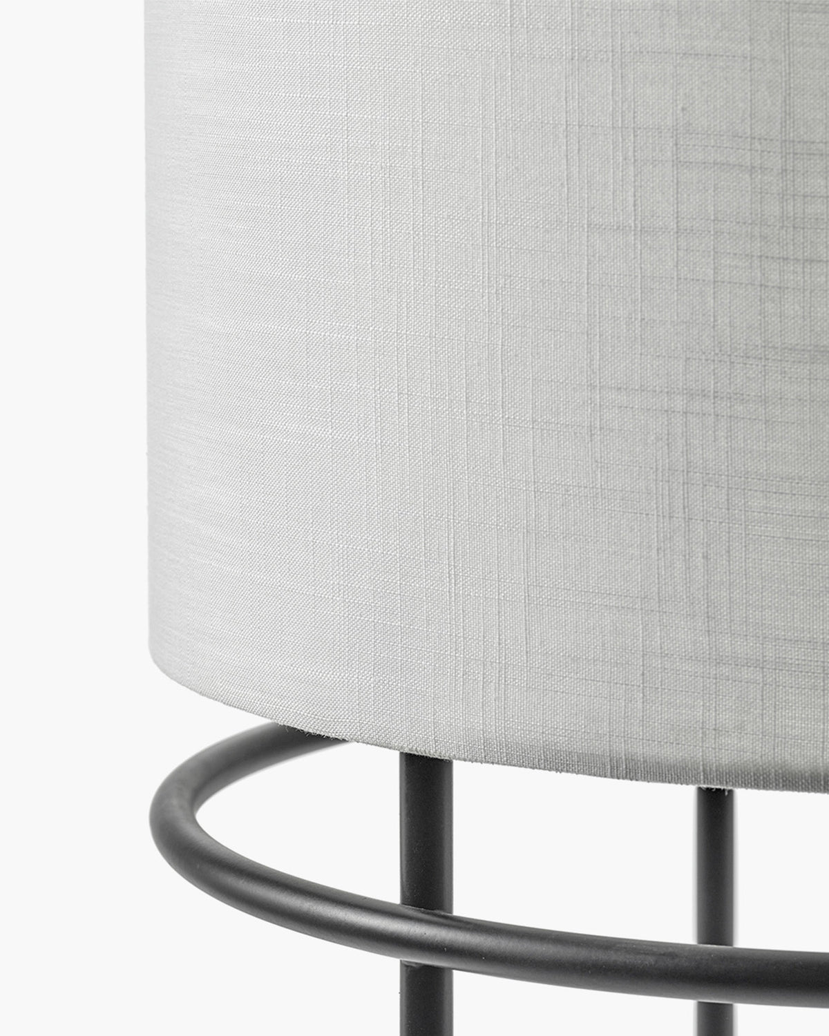 Floor Lamp Cylinder 03 Black – White – Serax – view 5