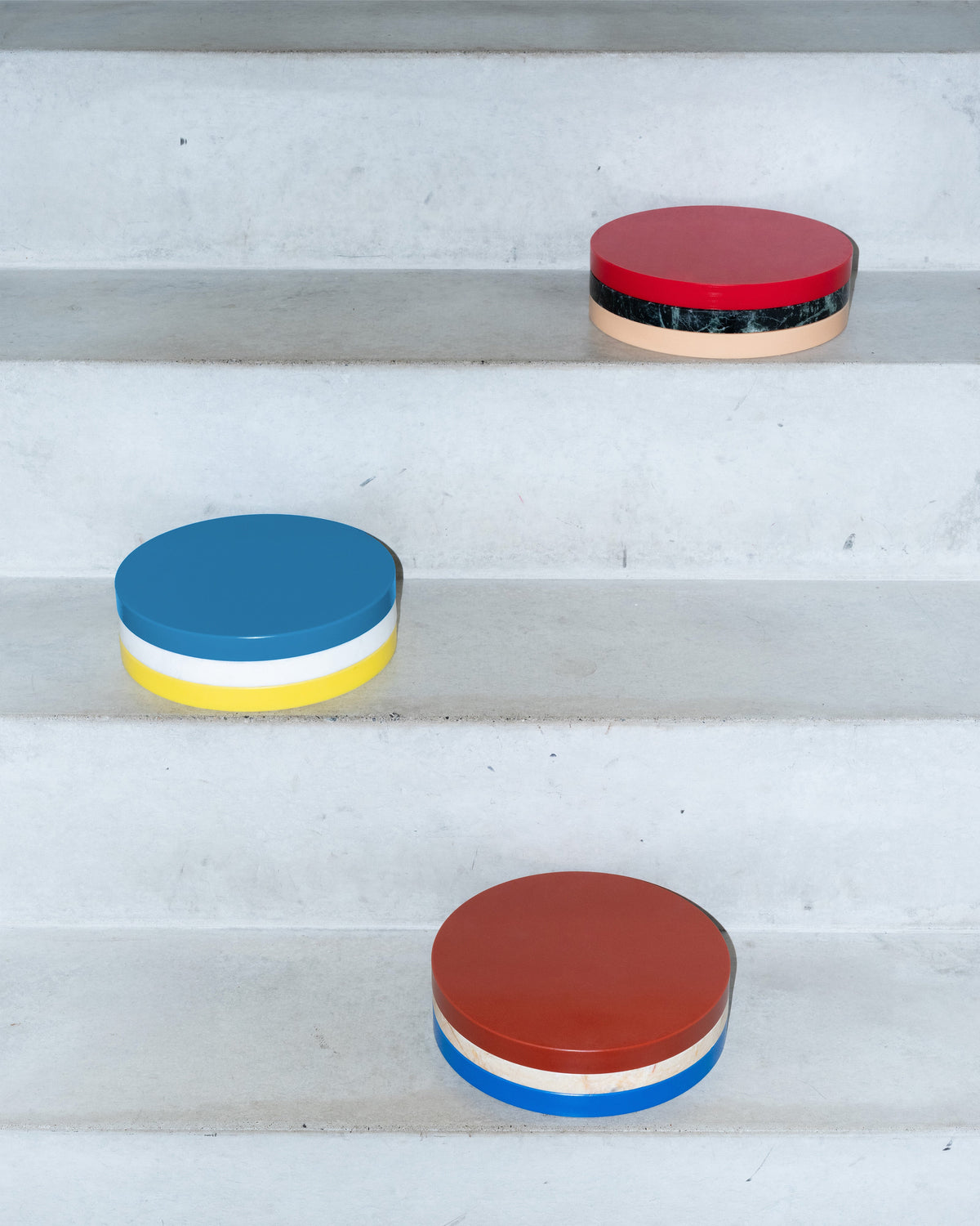 Three Circles Yellow White Blue – Valerie Objects – view 5