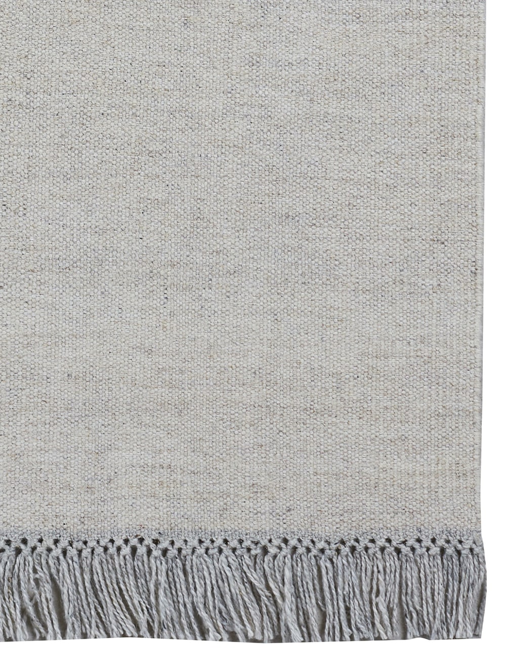 Chalk with fringes - Escape Kelim Rug – Massimo Copenhagen – view 3