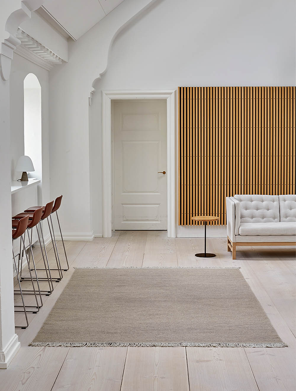 Muscat with fringes - Escape Kelim Rug