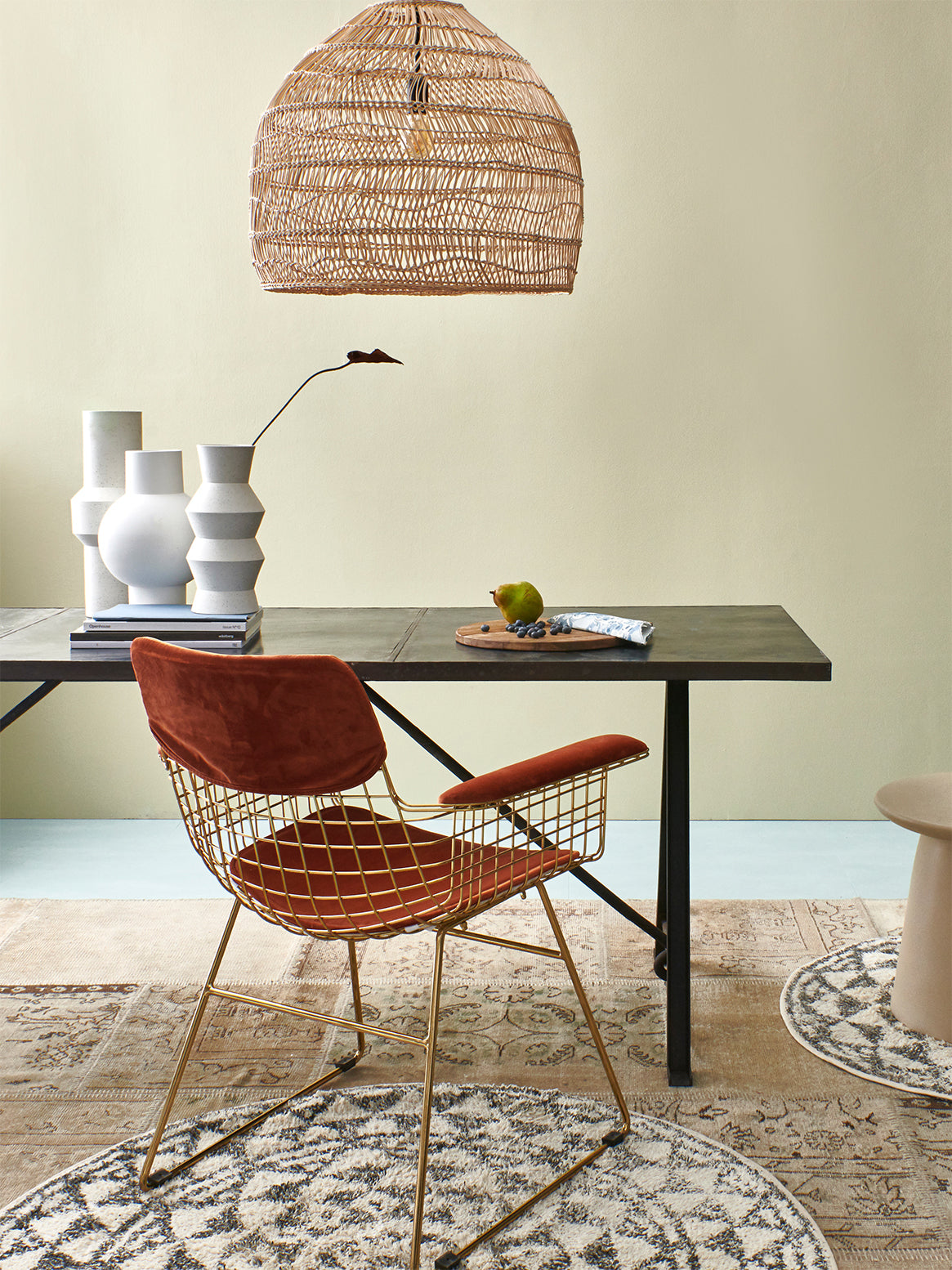Metal Wire Armchair – HKLIVING – view 12