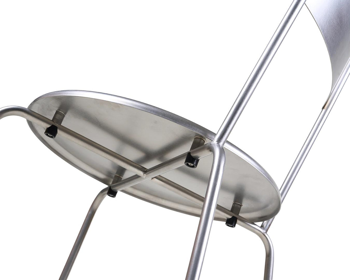 Petit Rond Chair – Stainless Steel – Frama – view 6