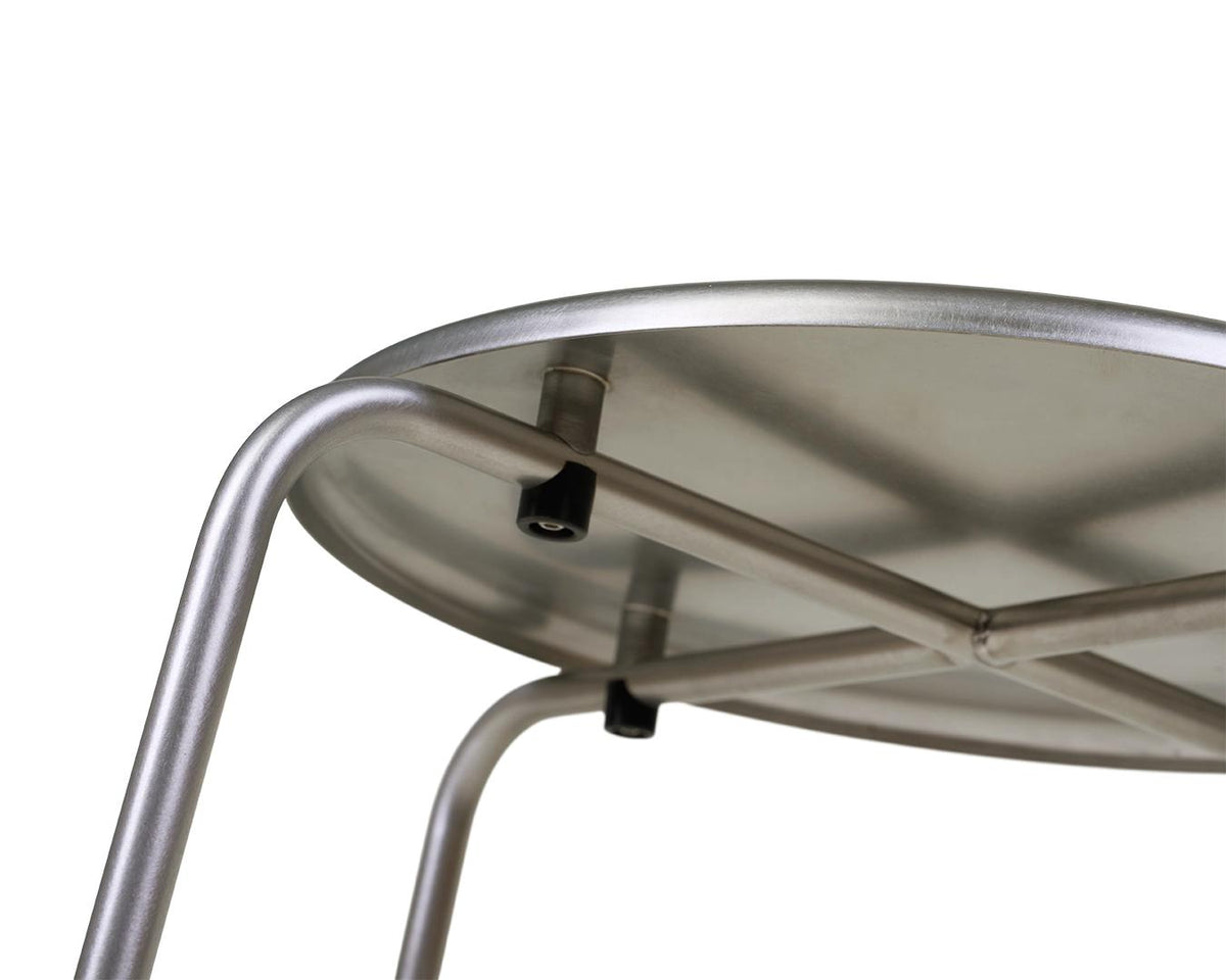 Petit Rond Hocker – Edelstahl – Frama – Ansicht 8