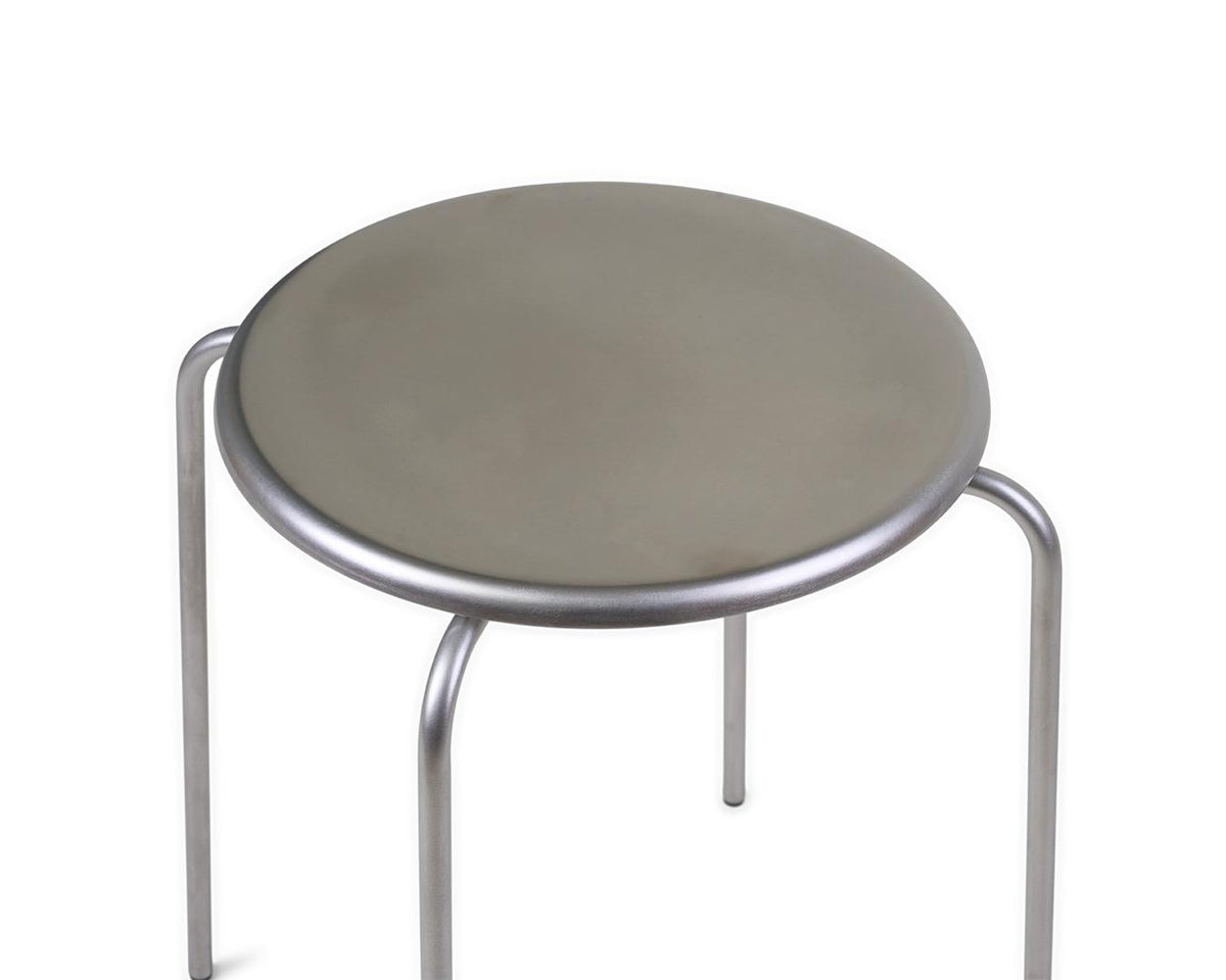 Petit Rond Hocker – Edelstahl – Frama – Ansicht 7