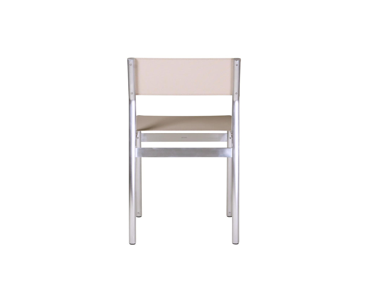 Union Chair – Aluminum / Sandstone Mesh – Frama – view 5