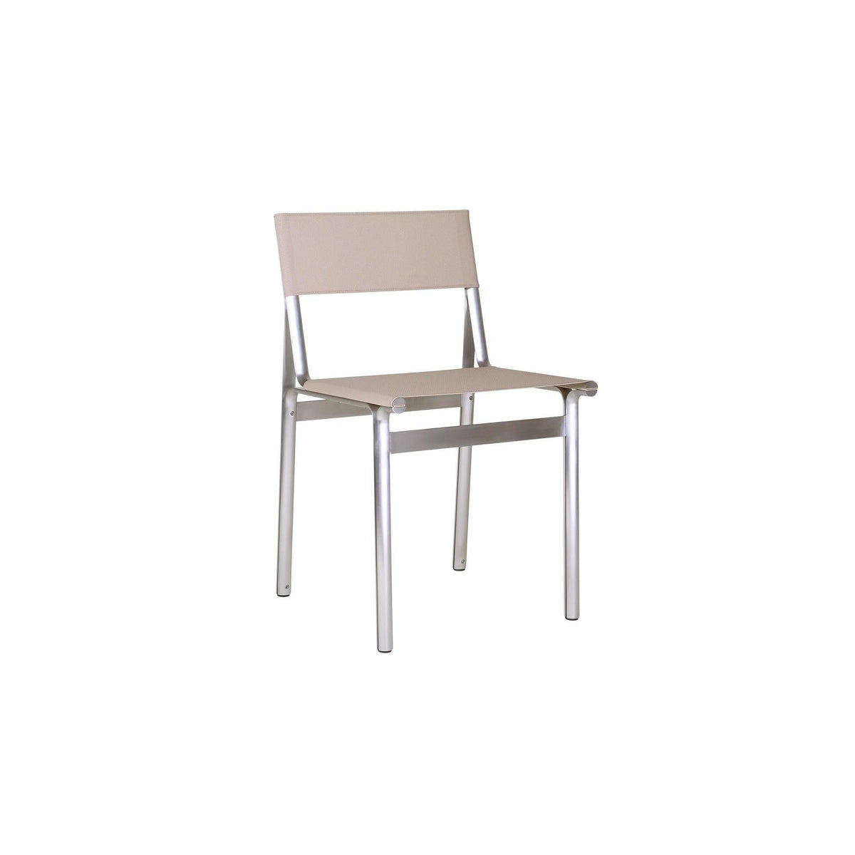 Union Stuhl – Aluminium / Netzgewebe Sandstone – Frama