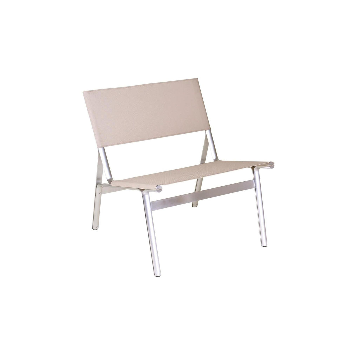 Union Easy Chair – Aluminum / Sandstone Mesh – Frama