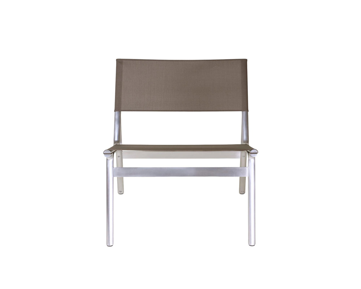 Union Sessel – Aluminium / Netzgewebe Taupe – Frama – Ansicht 3