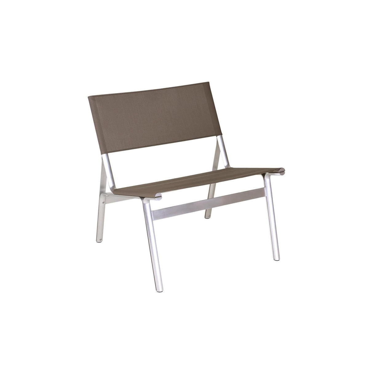 Union Easy Chair – Aluminum / Taupe Mesh – Frama