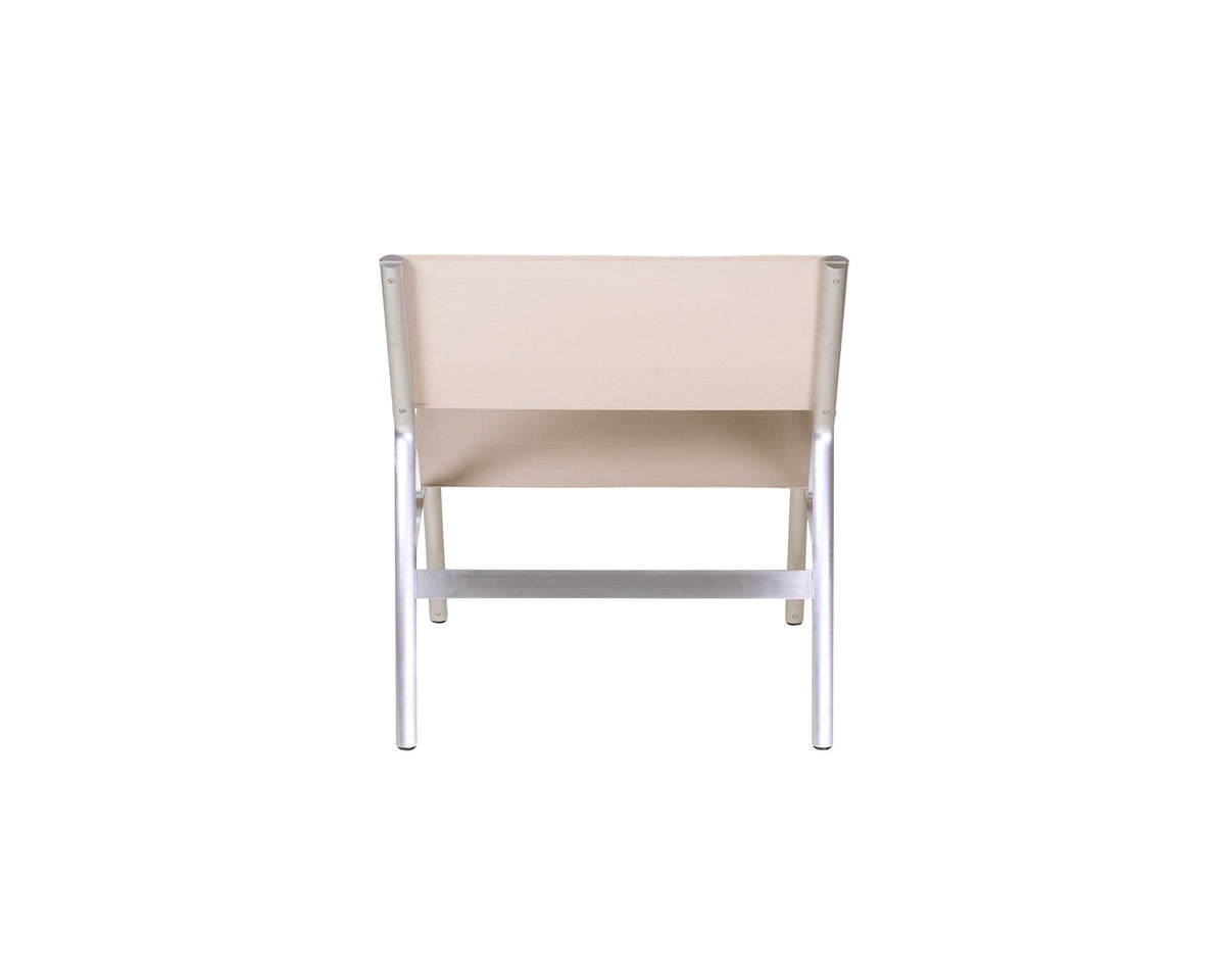 Union Easy Chair – Aluminum / Sandstone Mesh – Frama – view 5