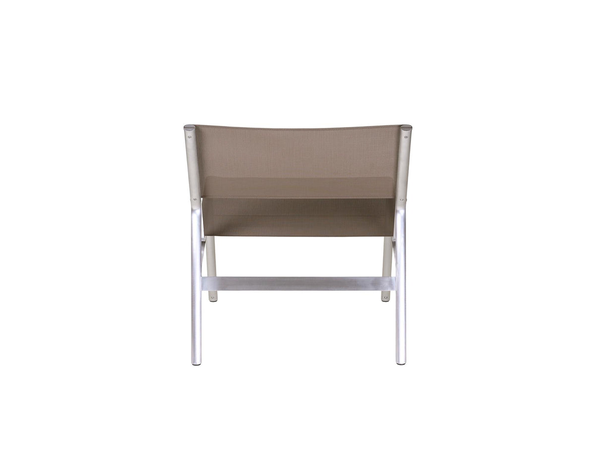 Union Sessel – Aluminium / Netzgewebe Taupe – Frama – Ansicht 7