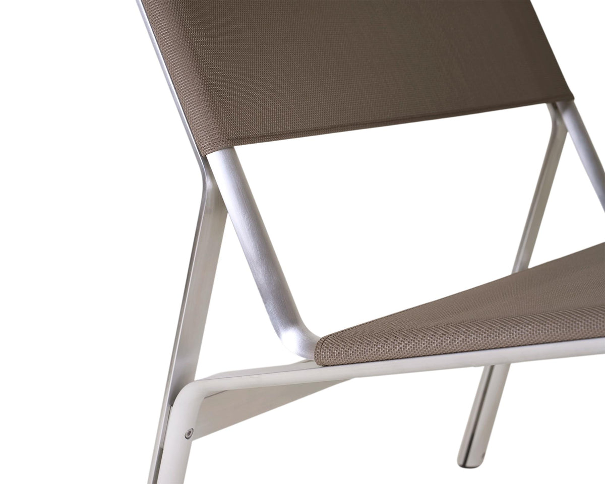 Union Sessel – Aluminium / Netzgewebe Taupe – Frama – Ansicht 6