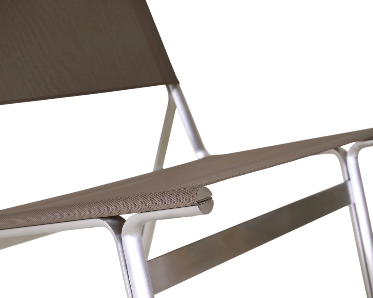 Union Sessel – Aluminium / Netzgewebe Taupe – Frama – Ansicht 8
