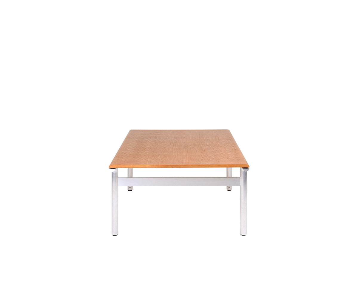 Union Coffee Table – Aluminum / Warm Brown Ash – Frama – view 4
