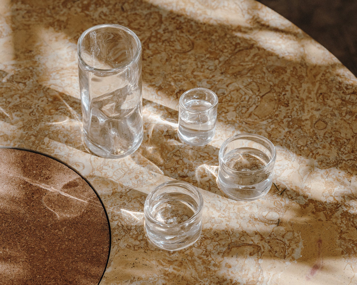 0405 Glass Set of Two – Clear – Wide – Frama – view 3