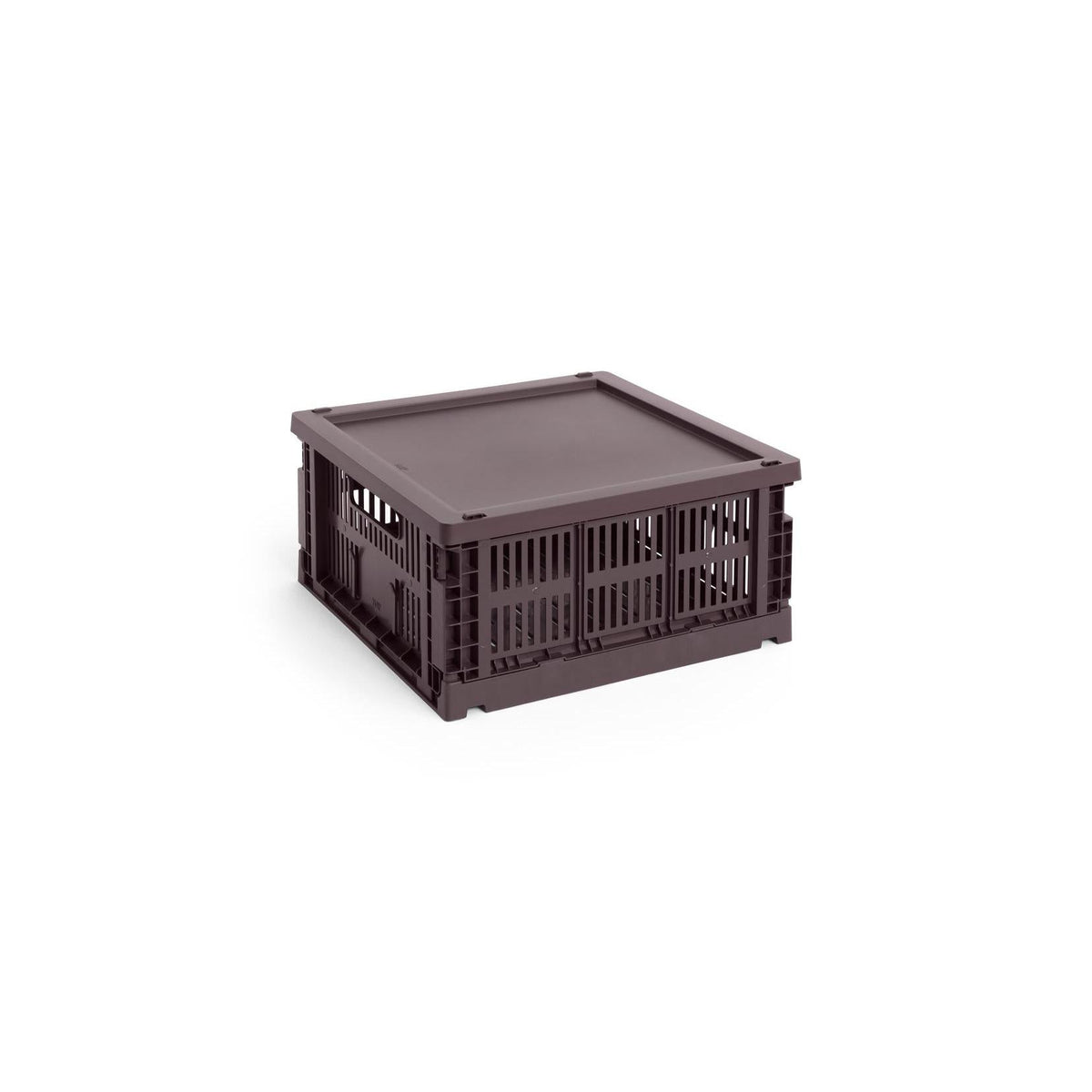Colour Crate Lid Plastic - Medium Square/Cube – HAY – view 32