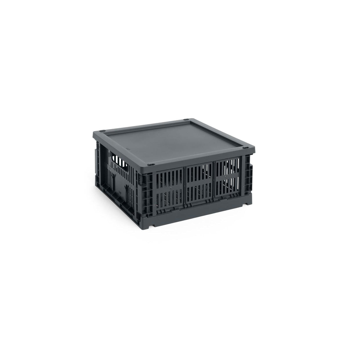 Colour Crate Lid Plastic - Medium Square/Cube – HAY – view 22