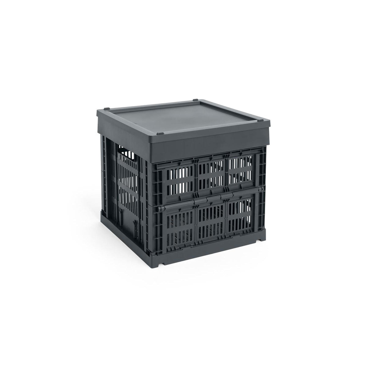 Colour Crate Lid Plastic - Medium Square/Cube – HAY – view 23