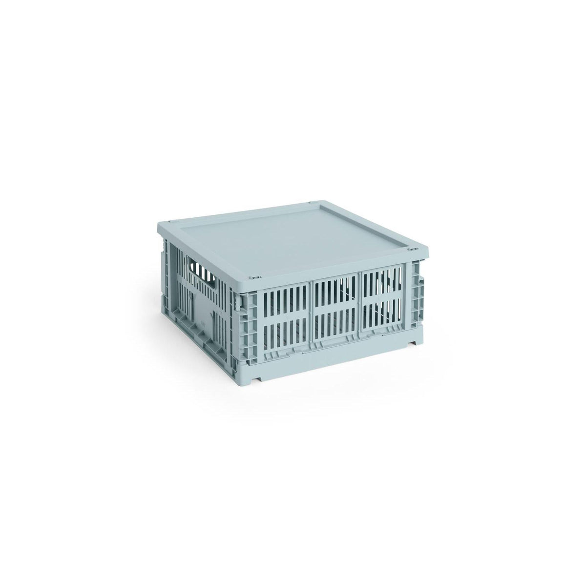 Colour Crate Lid Plastic - Medium Square/Cube – HAY – view 28