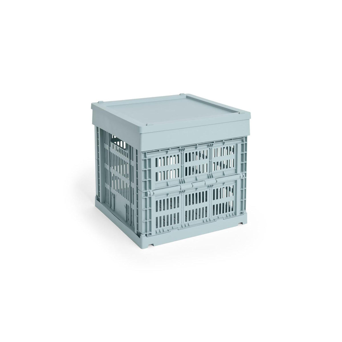 Colour Crate Lid Plastic - Medium Square/Cube – HAY – view 29