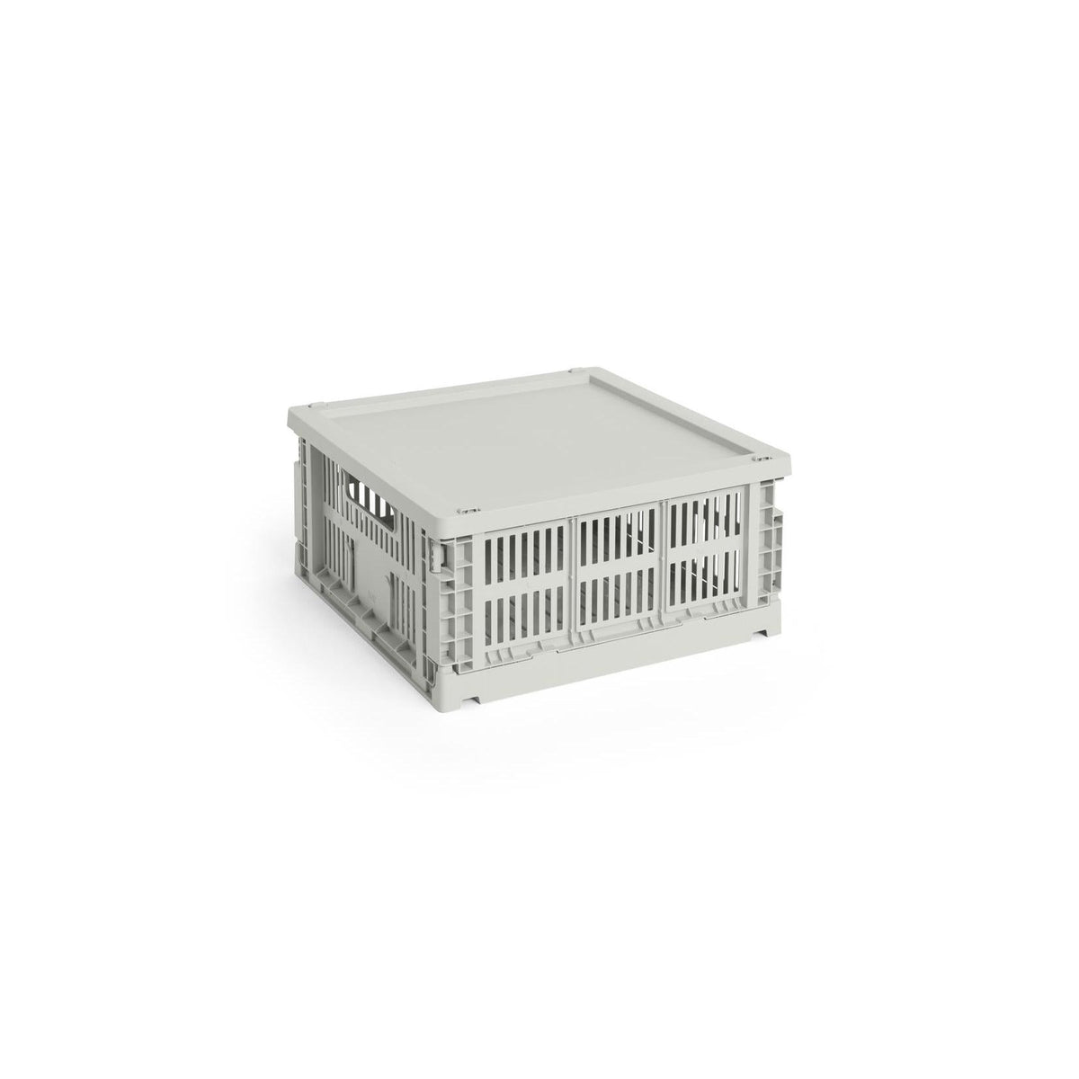 Colour Crate Lid Plastic - Medium Square/Cube – HAY – view 14