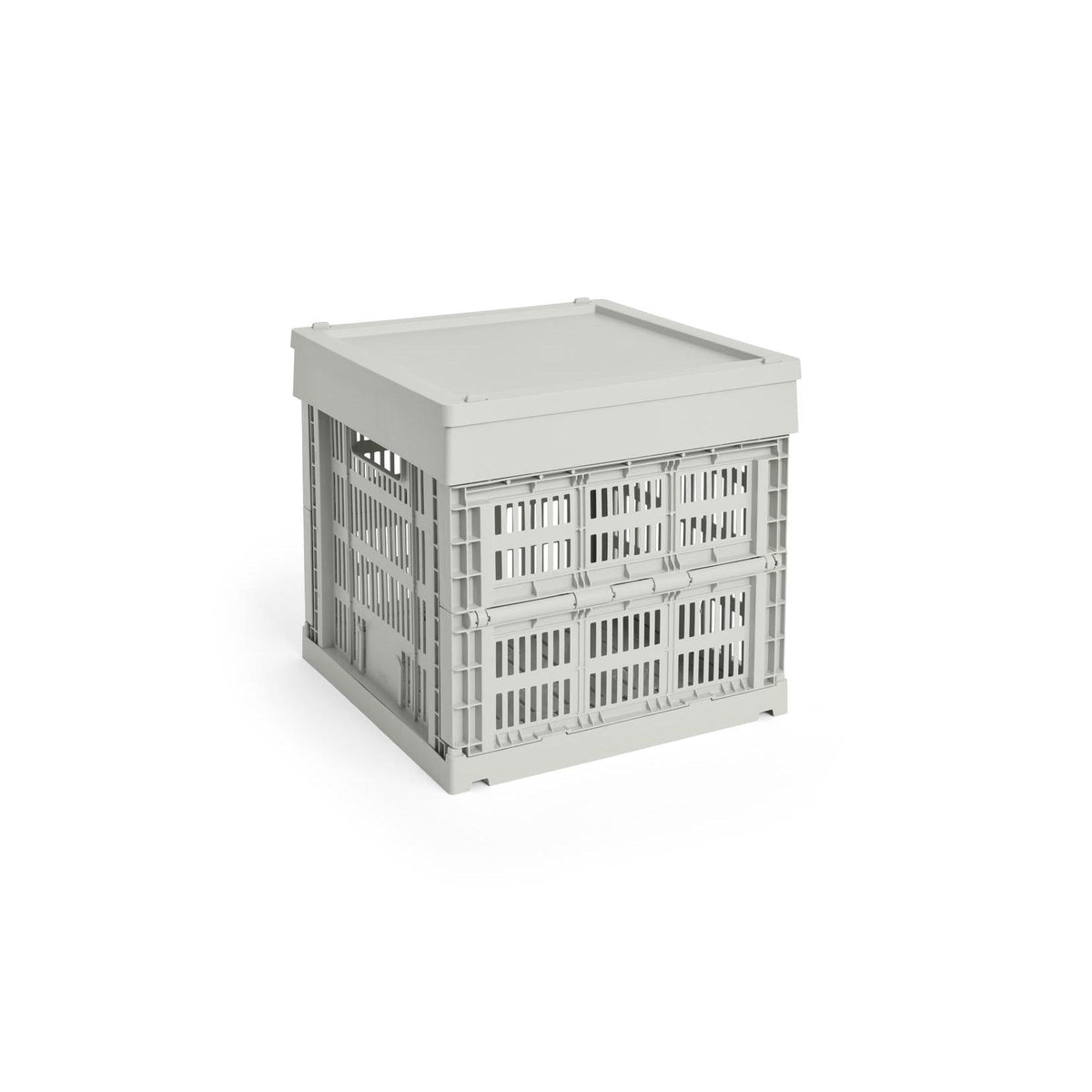 Colour Crate Lid Plastic - Medium Square/Cube – HAY – view 15