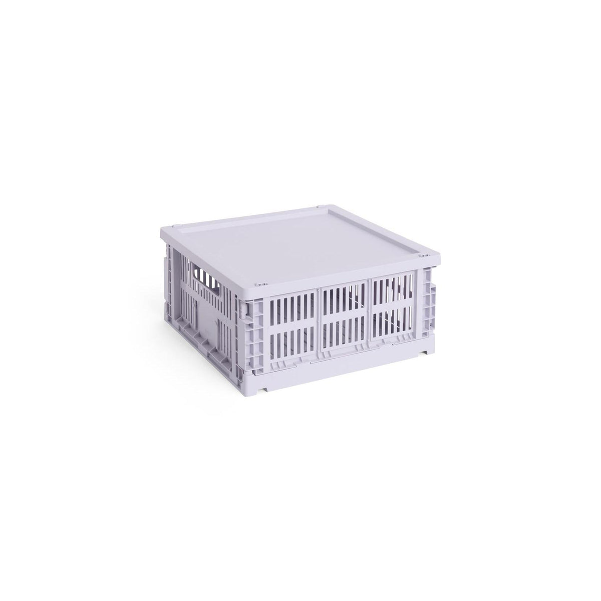 Colour Crate Lid Plastic - Medium Square/Cube – HAY – view 16