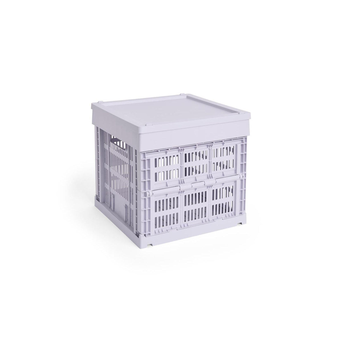 Colour Crate Lid Plastic - Medium Square/Cube – HAY – view 17
