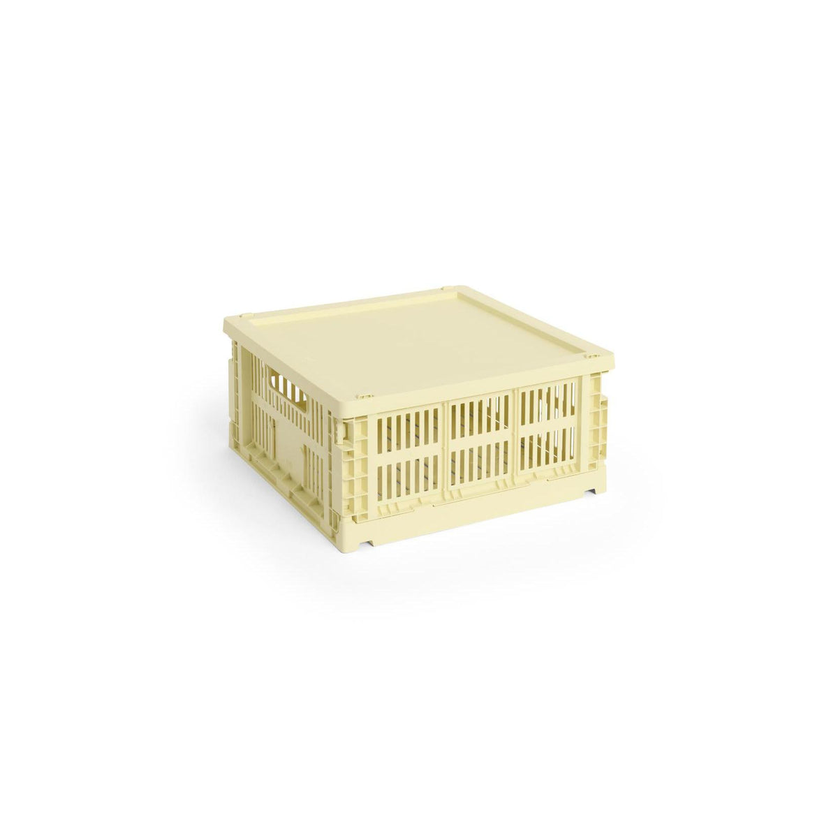 Colour Crate Lid Plastic - Medium Square/Cube – HAY – view 18