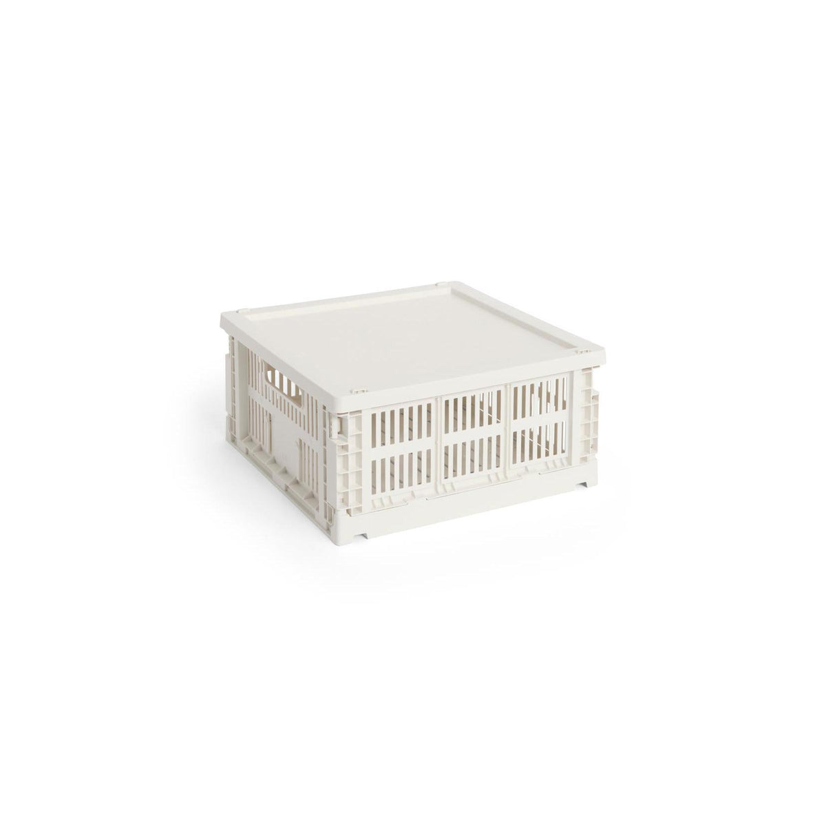 Colour Crate Lid Plastic - Medium Square/Cube – HAY – view 20