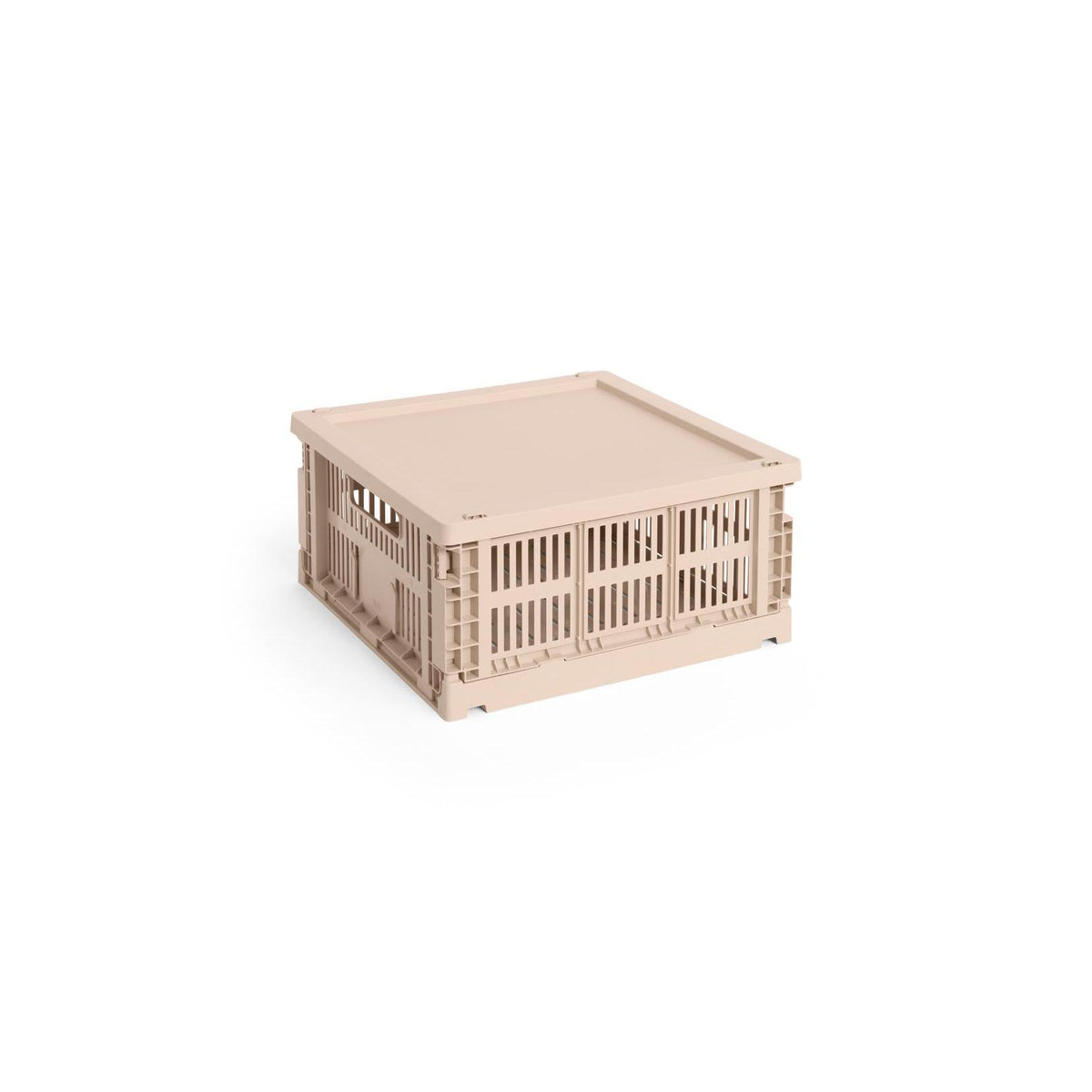 Colour Crate Lid Plastic - Medium Square/Cube – HAY – view 26