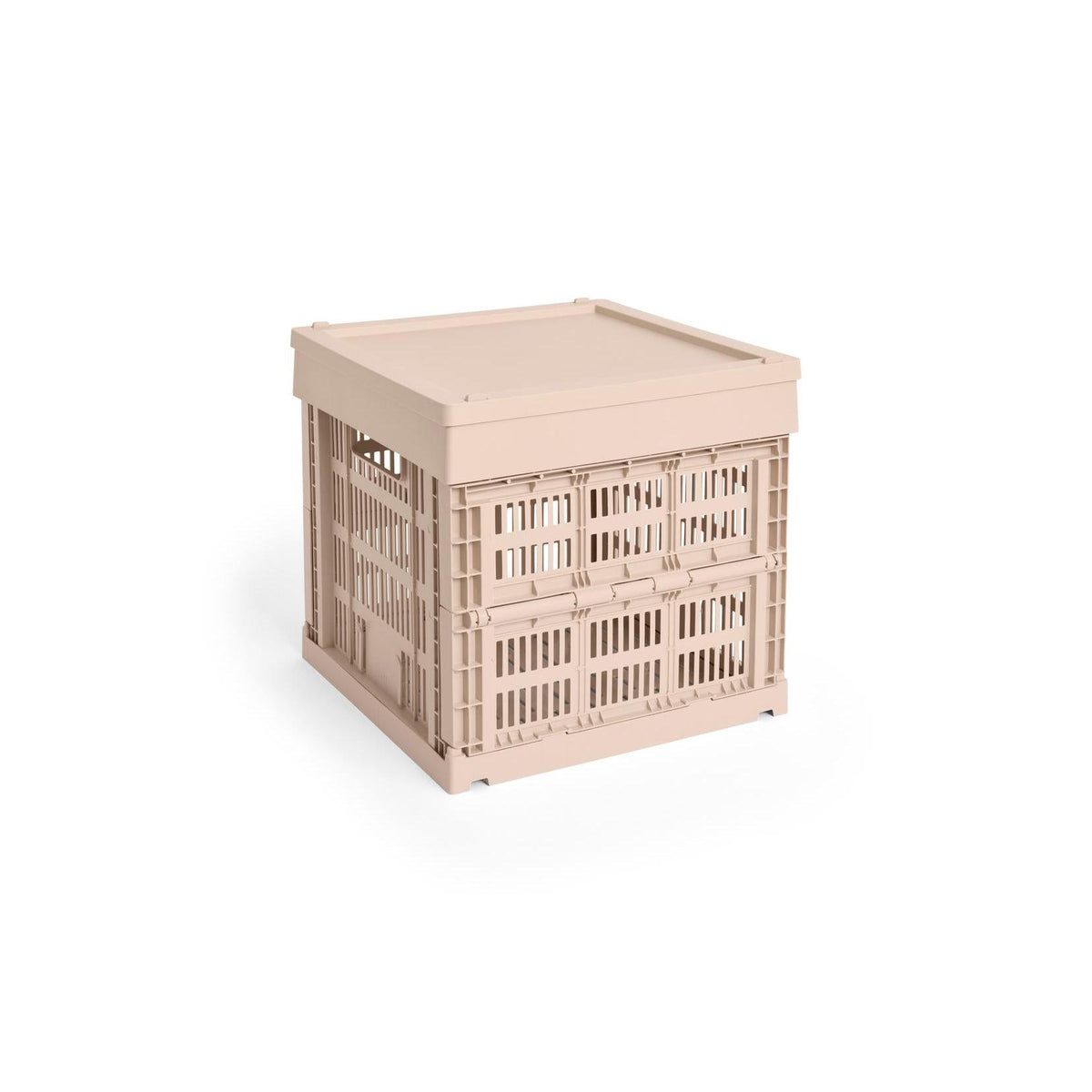 Colour Crate Lid Plastic - Medium Square/Cube – HAY – view 27