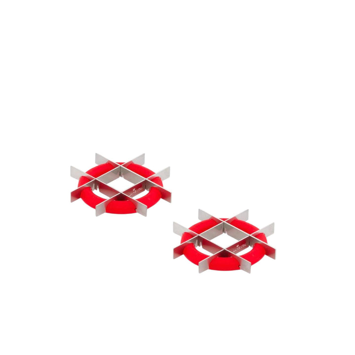 Hover – 2 Coasters – Red – Fundamental Berlin