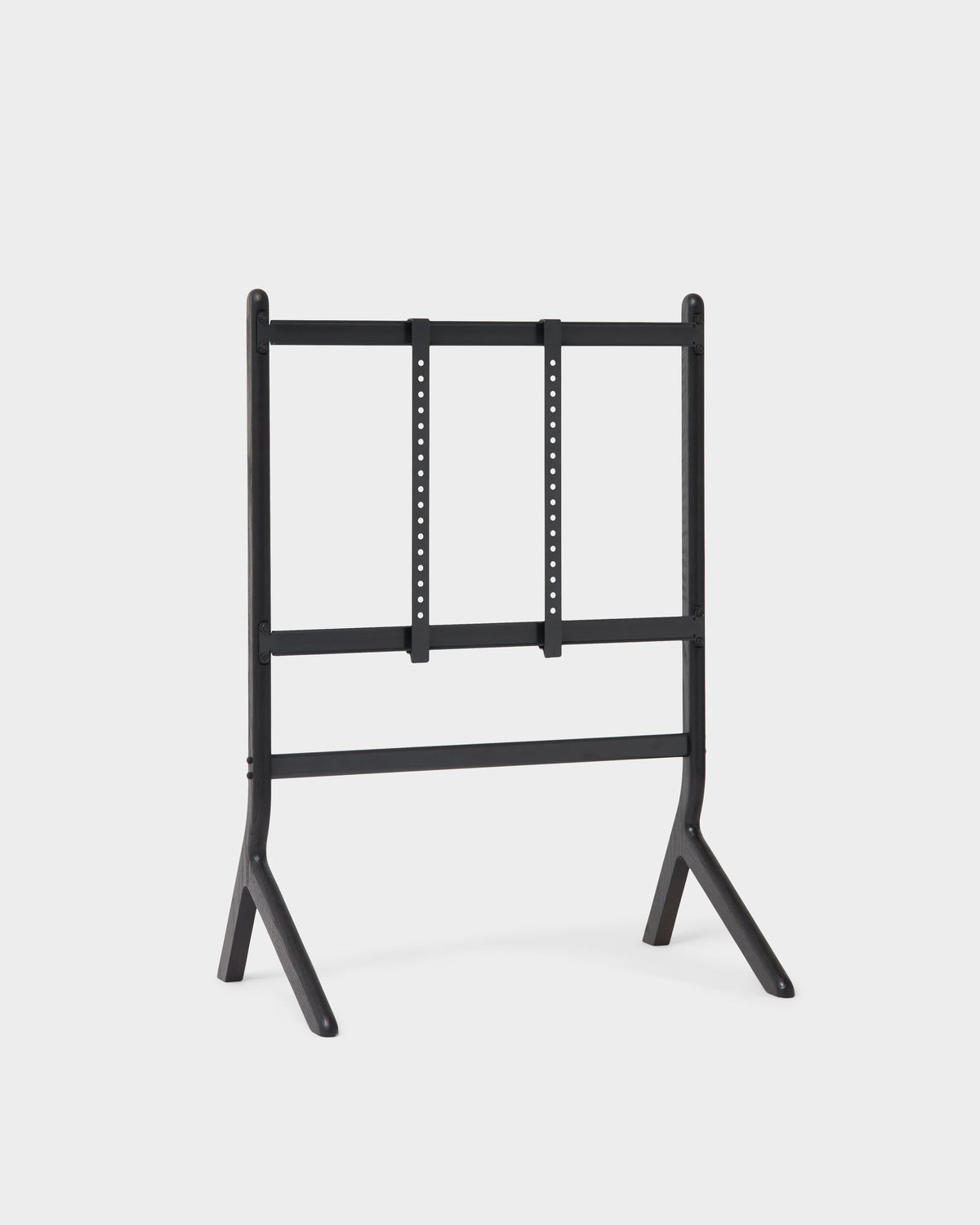 Hopper TV Stand - Black Oak – Pedestal – view 11