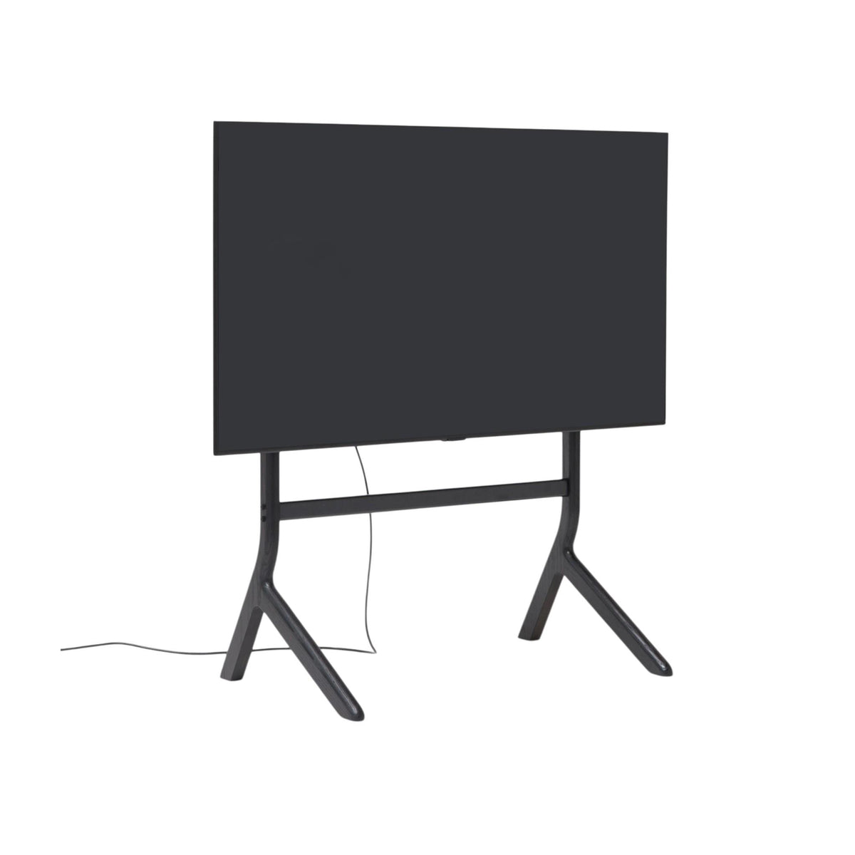 Hopper TV Stand - Black Oak – Pedestal