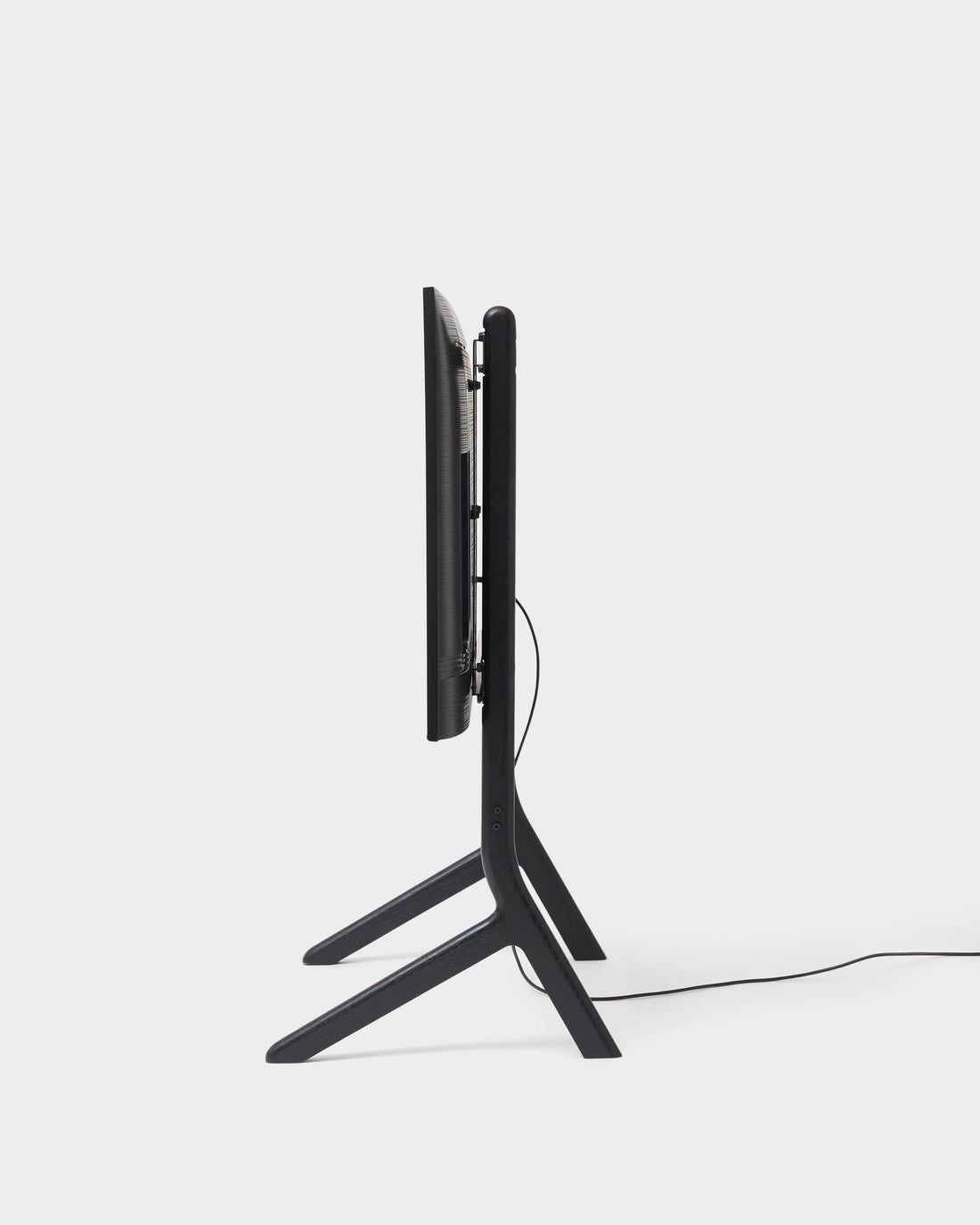 Hopper TV Stand - Black Oak
