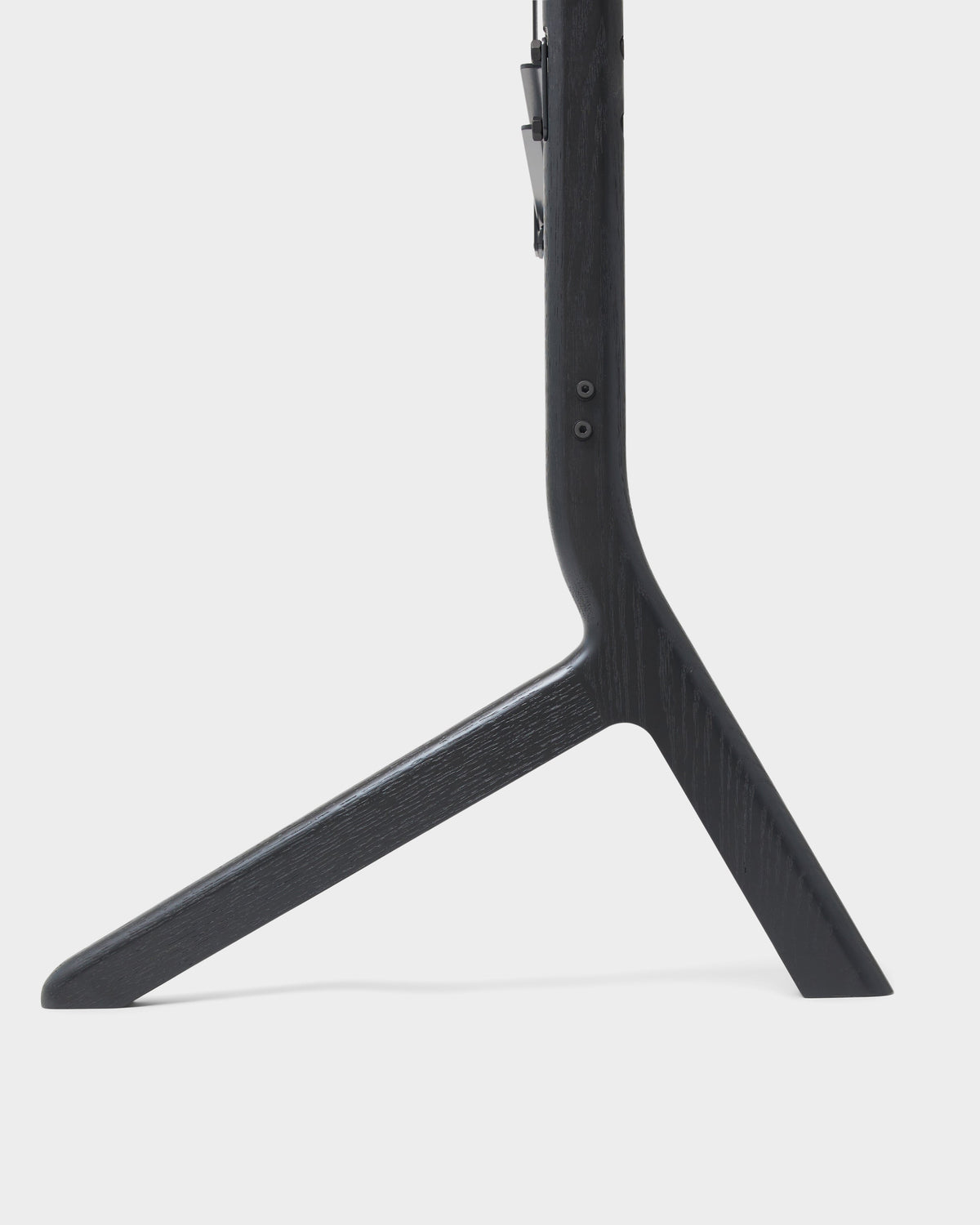 Hopper TV Stand - Black Oak – Pedestal – view 9