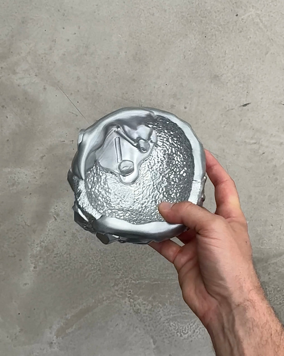 Metallic Tiny Crater
