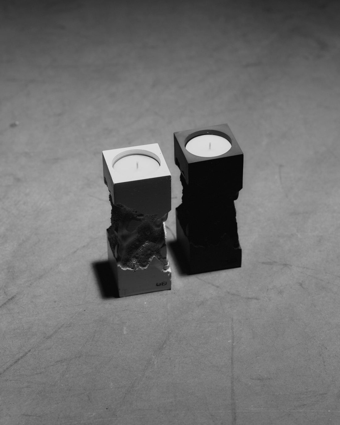 Excavation Candle Holder
