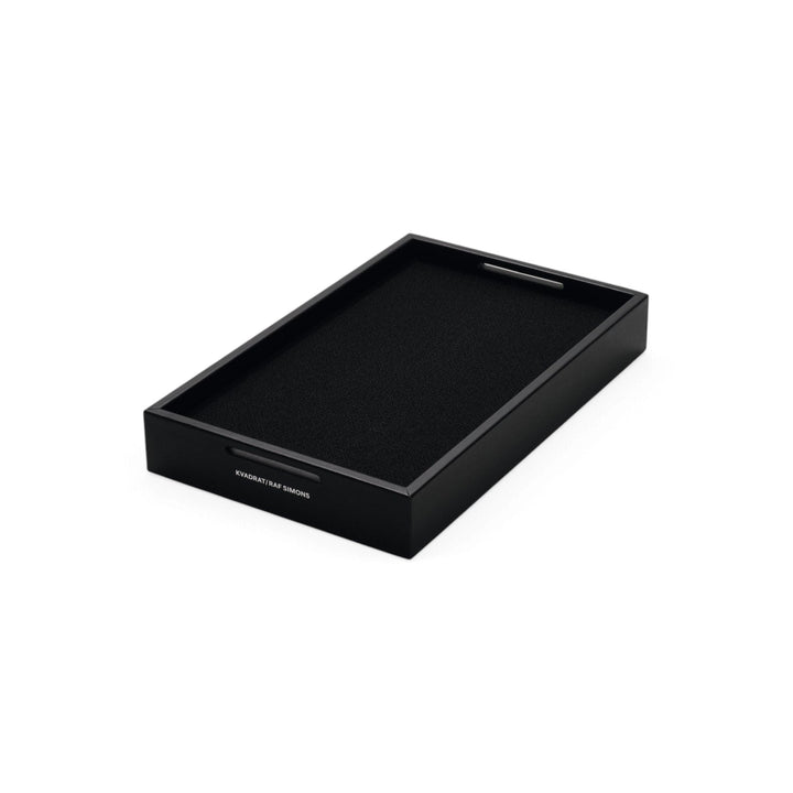 Leather Mirror Tray - Black - Mirrors - Kvadrat/Raf Simons