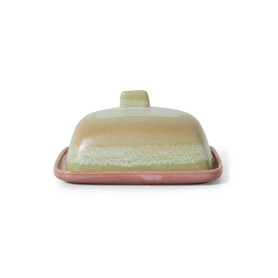 70s Ceramics – Butter Dish, Skyline – HKLIVING