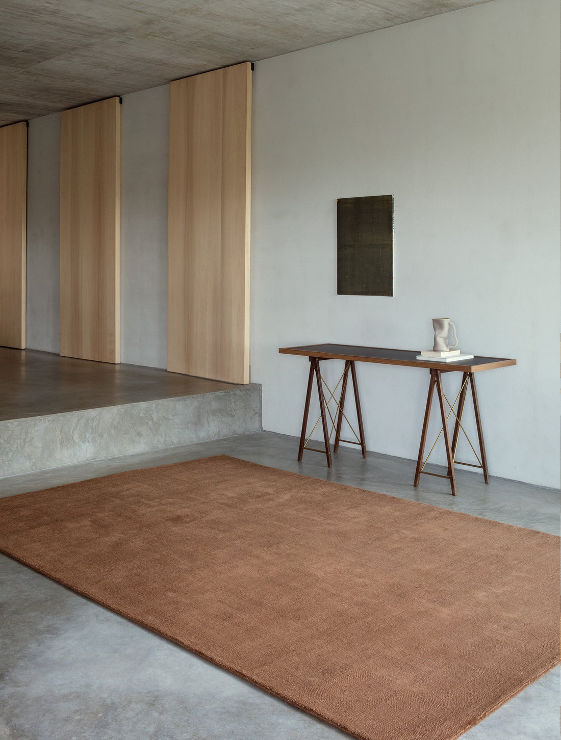 Dark Oak - Karma Wool Rug
