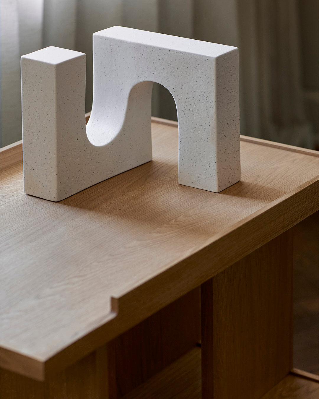 Brick Sculpture Off White – Kristina Dam Studio – view 3